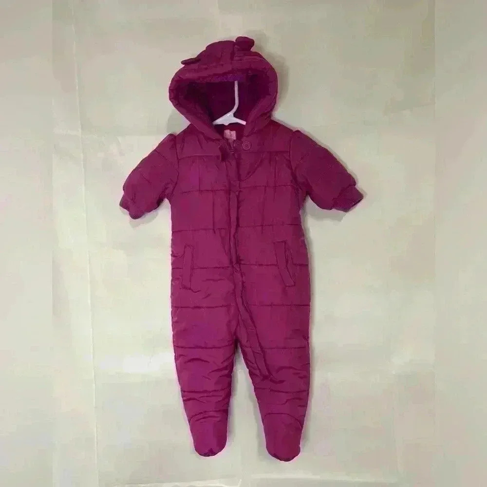 Girls size 6/9 months the children’s place snow suit, #G291